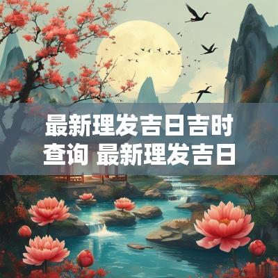 最新理发吉日吉时查询 最新理发吉日