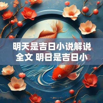 明天是吉日小说解说全文 明日是吉日小说阅读