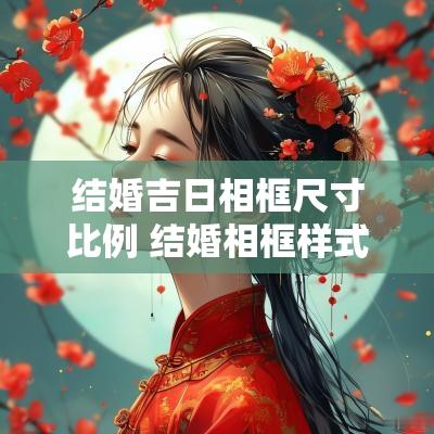 结婚吉日相框尺寸比例 结婚相框样式