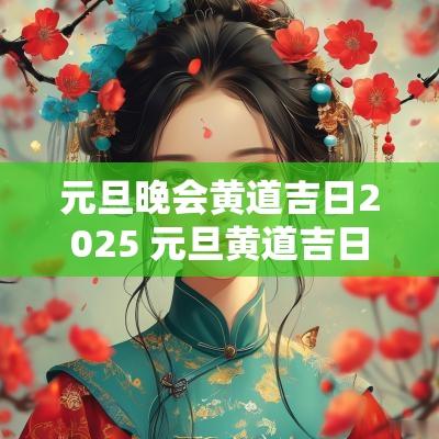元旦晚会黄道吉日2025 元旦黄道吉日一览表