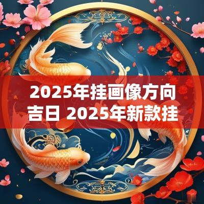 2025年挂画像方向吉日 2025年新款挂画