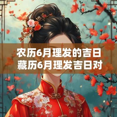 农历6月理发的吉日 藏历6月理发吉日对照表