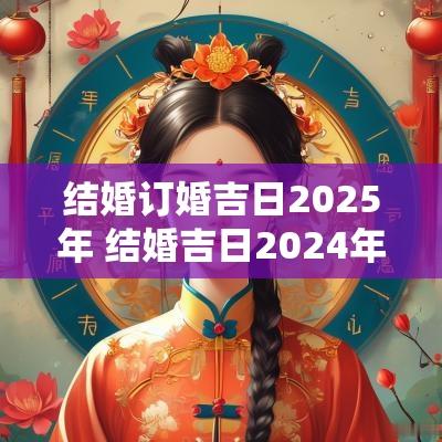 结婚订婚吉日2025年 结婚吉日2025年订婚吉日一览表