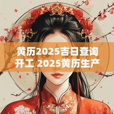黄历2025吉日查询开工 2025黄历生产吉日查询