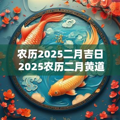 农历2025二月吉日 2025农历二月黄道吉日一览表