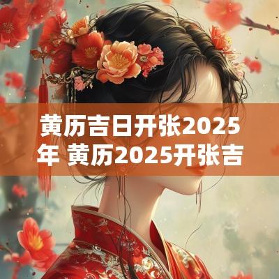 黄历吉日开张2025年 黄历2025开张吉日查询