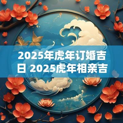 2025年蛇年订婚吉日 2025蛇年相亲吉日
