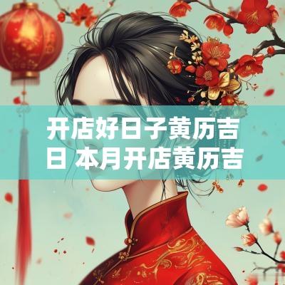 开店好日子黄历吉日 本月开店黄历吉日查询