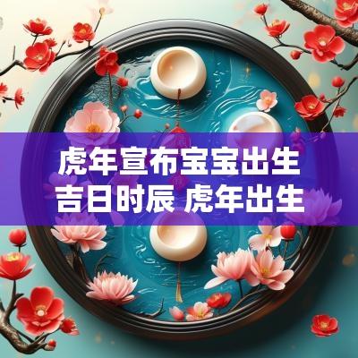 蛇年宣布宝宝出生吉日时辰 蛇年出生的宝宝出生最佳月份