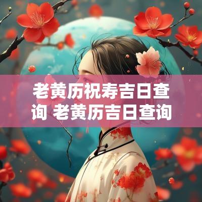 老黄历祝寿吉日查询 老黄历吉日查询婚嫁