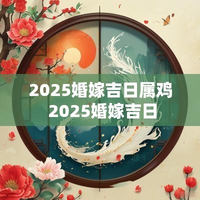 2025婚嫁吉日属鸡 2025婚嫁吉日