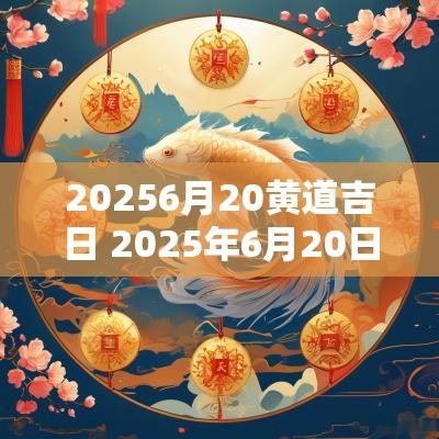 20256月20黄道吉日 2025年6月20日黄道吉日