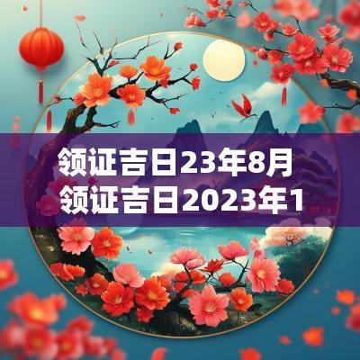 领证吉日23年8月 领证吉日2025年1月28日好吗