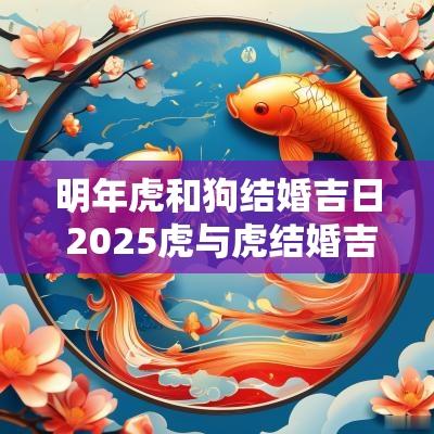 明年虎和狗结婚吉日 2025虎与虎结婚吉日查询