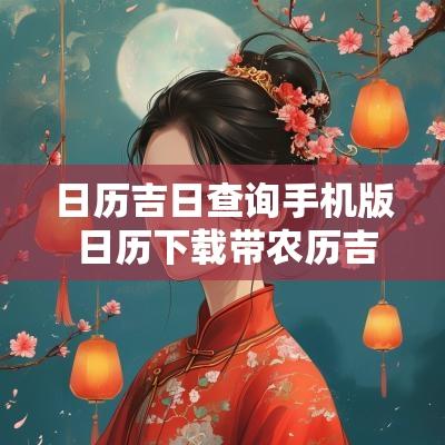 日历吉日查询手机版 日历下载带农历吉日