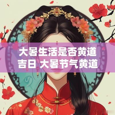 大暑生活是否黄道吉日 大暑节气黄道吉日吉时