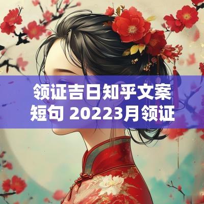 领证吉日知乎文案短句 20253月领证吉日