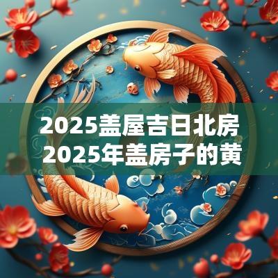 2025盖屋吉日北房 2025年盖房子的黄道吉日