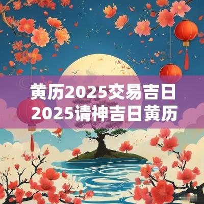 黄历2025交易吉日 2025请神吉日黄历