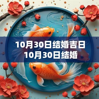10月30日结婚吉日 10月30日结婚