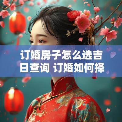 订婚房子怎么选吉日查询 订婚如何择吉日最好