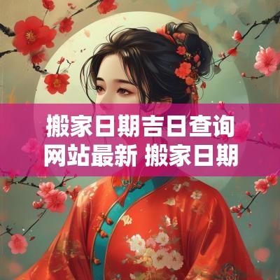 搬家日期吉日查询网站最新 搬家日期吉日查询表2025