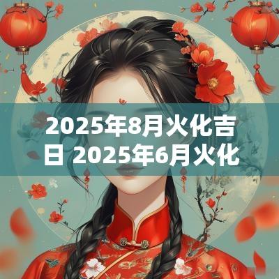 2025年8月火化吉日 2025年6月火化吉日