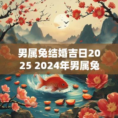 男属兔结婚吉日2025 2025年男属兔女属虎最佳结婚吉日