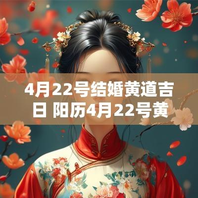 4月22号结婚黄道吉日 阳历4月22号黄道吉日