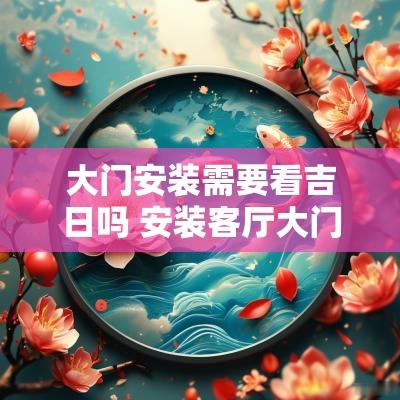 大门安装需要看吉日吗 安装客厅大门要选吉日吗