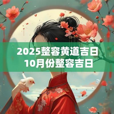 2025整容黄道吉日 10月份整容吉日