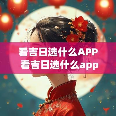 看吉日选什么APP 看吉日选什么app