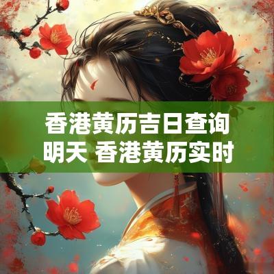 香港黄历吉日查询明天 香港黄历实时查询