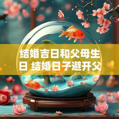 结婚吉日和父母生日 结婚日子避开父母生日吗
