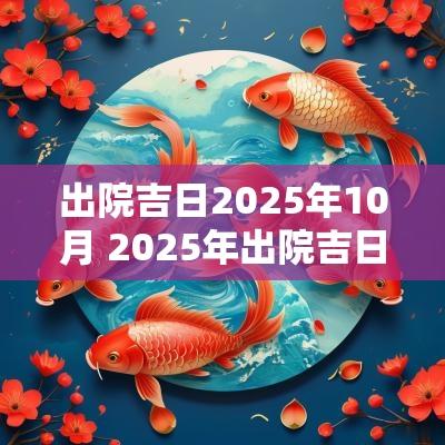 出院吉日2025年10月 2025年出院吉日
