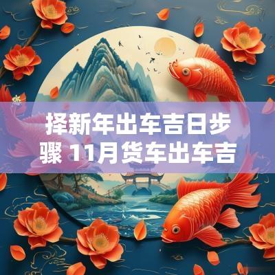 择新年出车吉日步骤 11月货车出车吉日