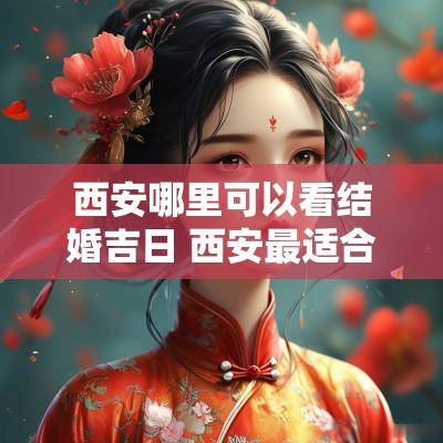 西安哪里可以看结婚吉日 西安最适合结婚纪念日去的地方