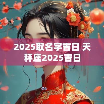 2025取名字吉日 天秤座2025吉日