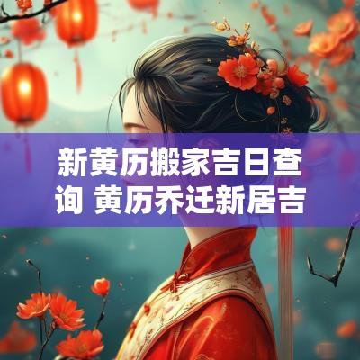 新黄历搬家吉日查询 黄历乔迁新居吉日查询