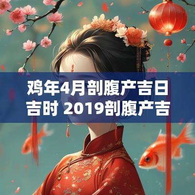 鸡年4月剖腹产吉日吉时 2019剖腹产吉日农历2月