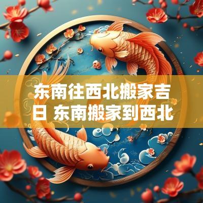 东南往西北搬家吉日 东南搬家到西北方向好日子
