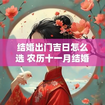 结婚出门吉日怎么选 农历十一月结婚吉日