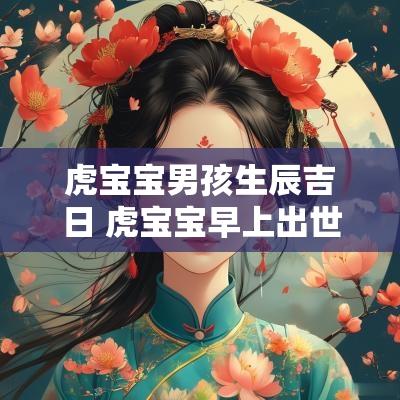 虎宝宝男孩生辰吉日 虎宝宝早上出世吉日