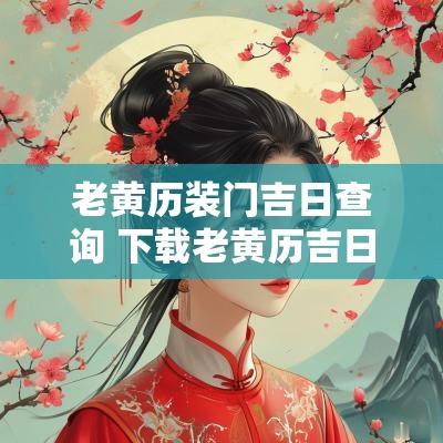 老黄历装门吉日查询 下载老黄历吉日查询