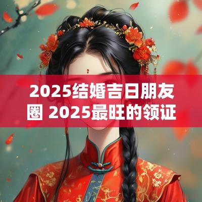 2025结婚吉日朋友圈 2025最旺的领证吉日