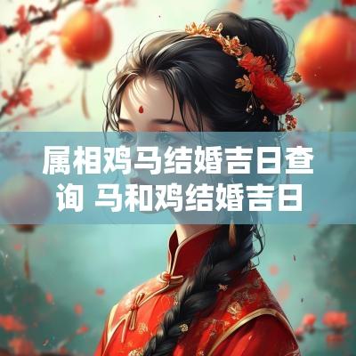 属相鸡马结婚吉日查询 马和鸡结婚吉日