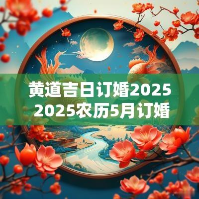 黄道吉日订婚2025 2025农历5月订婚吉日