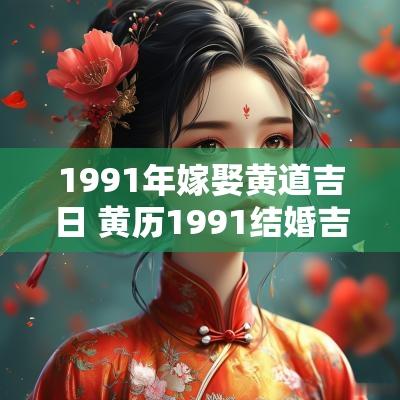 1991年嫁娶黄道吉日 黄历1991结婚吉日