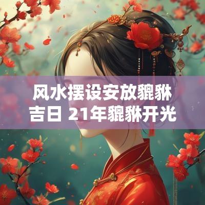 风水摆设安放貔貅吉日 21年貔貅开光吉日