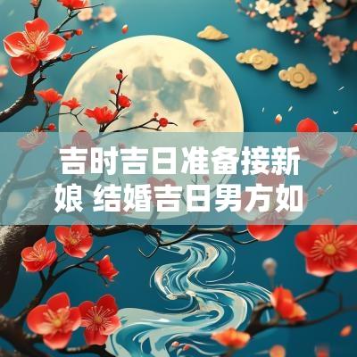 吉时吉日准备接新娘 结婚吉日男方如何接新娘
